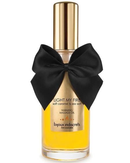 BIJOUX - HUILE DE MASSAGE EFFET CHALEUR ARÔME CARAMEL
