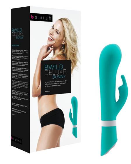 B SWISH - BWILD DELUXE BUNNY RABBIT VIBRATEUR JADE