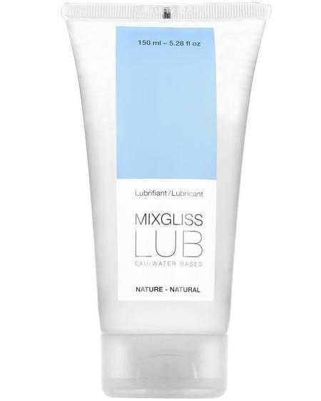 MIXGLISS - LUBRIFIANT NATUREL BASE D'EAU 150 ML