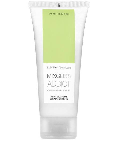 MIXGLISS - LUBRIFIANT BASE D'EAU SAVEUR AGRUMES 70 ML