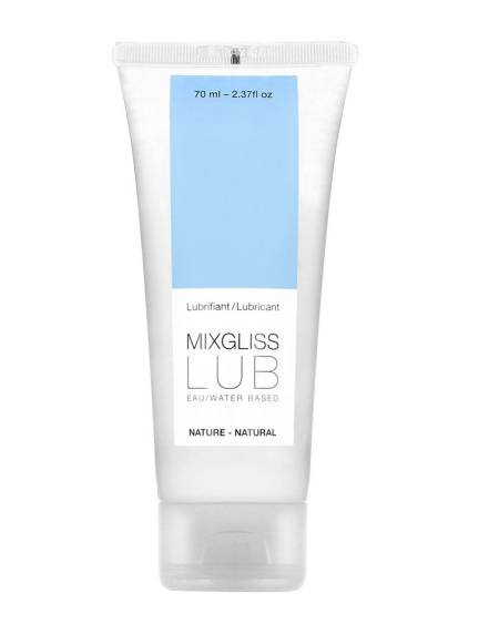 MIXGLISS - LUBRIFIANT NATUREL BASE D'EAU 70 ML