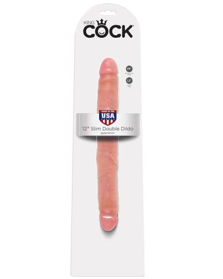KING COCK - GODE DOUBLE NATUREL 30 CM