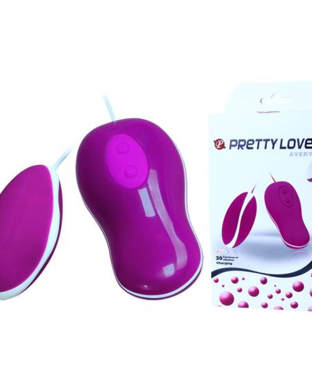 PRETTY LOVE - FLIRTATION OEUF VIBRANT AVEC TÉLÉCOMMANDE AVERY