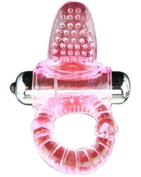 BAILE - ANNEAU PÉNIS VIBRATEUR ROSE SWEET ABS 10 RYTHMES