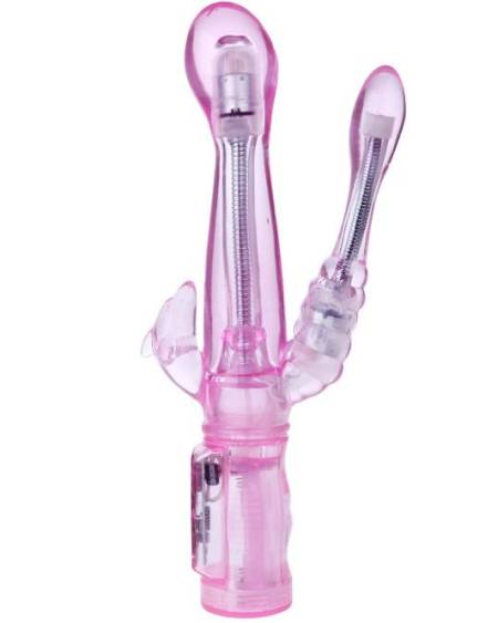 BAILE - VIBRATEUR FLEXIBLE AVEC STIMULATEUR ANAL