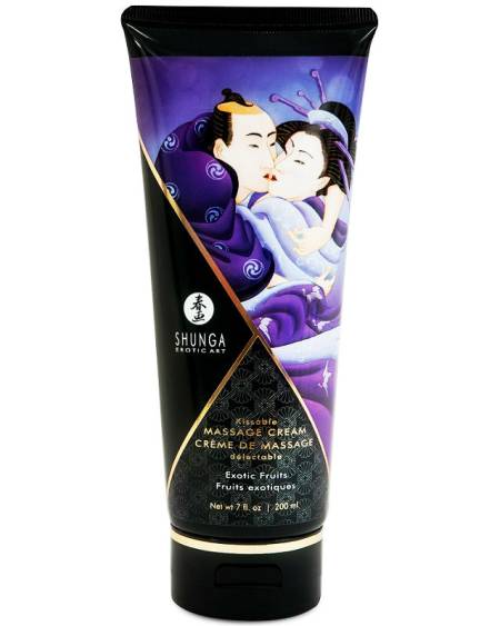 SHUNGA - CRÈME DE MASSAGE AUX FRUITS EXOTIQUES 200 ML