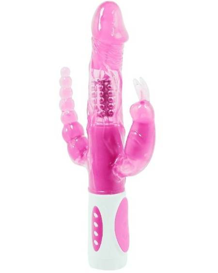 BAILE - PRETTY BUNNY TRIPLE VIBRATEUR ROTATEUR