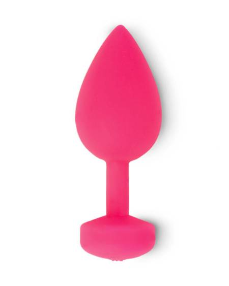 G-VIBE - FUNTOYS GPLUG VIBRATEUR ANAL RECHARGEABLE PETIT ROSE NÉON 3CM
