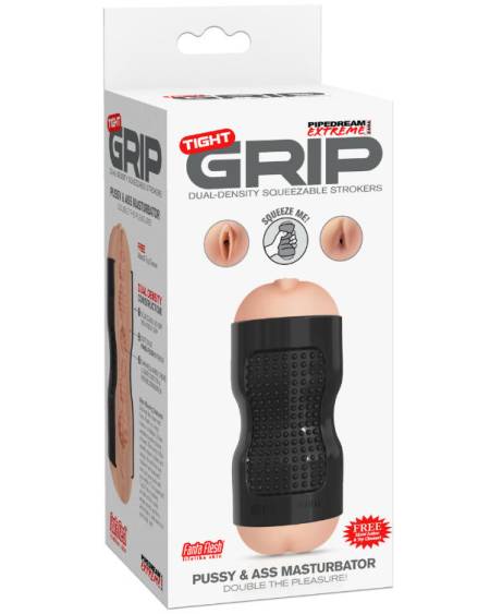 EXTREME TOYZ - PIPEDRAM VAGIN SERRÉ ET ANO MASTURBATEUR