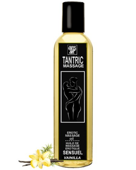 EROS-ART - HUILE DE MASSAGE TANTRIQUE NATURELLE ET VANILLE APHRODISIAQUE 30 ML
