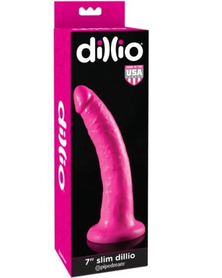 DILLIO - DILDO 17.8 CM - ROSE