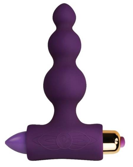 ROCKS-OFF - STIMULATEUR ANAL PETITE BULLES - LILAS
