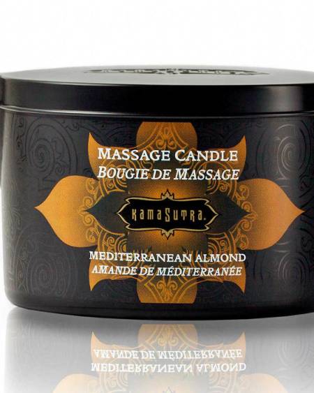 KAMASUTRA - BOUGIE DE MASSAGE AUX AMANDES MÉDITERRANÉENNES 170GR