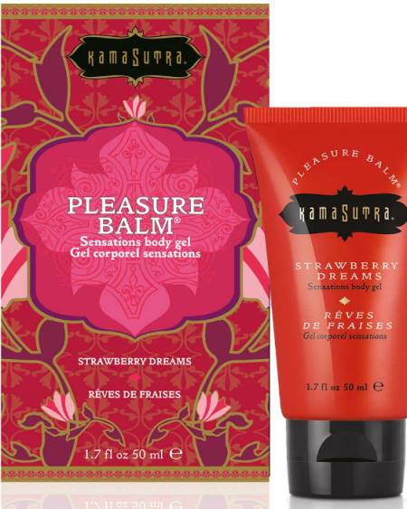 KAMASUTRA - BAUME DE PLAISIR STIMULANT SAVEUR RÊVES DE FRAISE 50ML