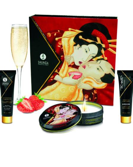 SHUNGA - KIT SECRET GEISHA FRAISES ET CAVA