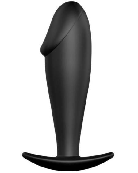 PRETTY LOVE - PLUG ANAL FORME DE PÉNIS EN SILICONE NOIR