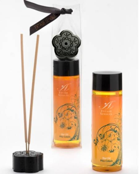EXTASE SENSUAL - HUILE STIMULANTE DE CHALEUR PIÑA COLADA 100 ML