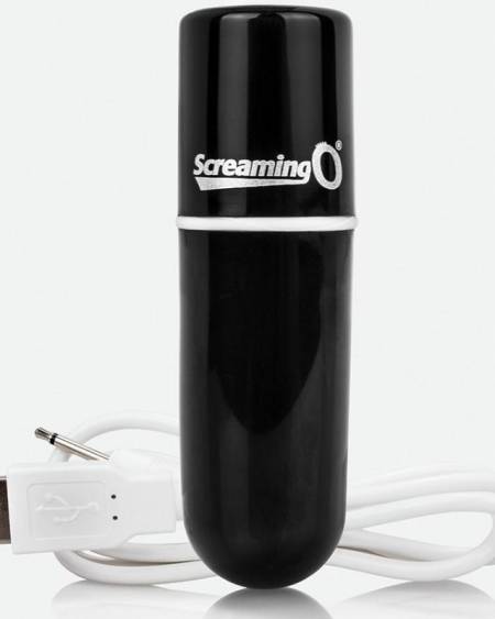 SCREAMING O - BALA VIBREURA RECHARGEABLE VOOOM NOIR