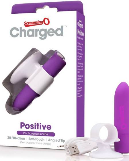 SCREAMING O - MASSEUR RECHARGEABLE POSITIVE VIOLET
