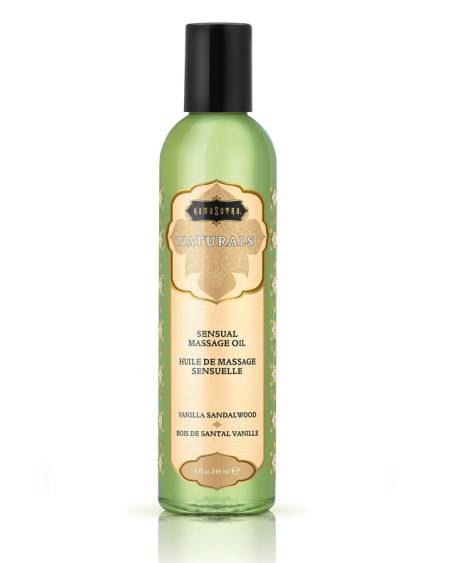 KAMASUTRA - HUILE DE MASSAGE VANILLE AU BOIS DE SANTAL 236ML