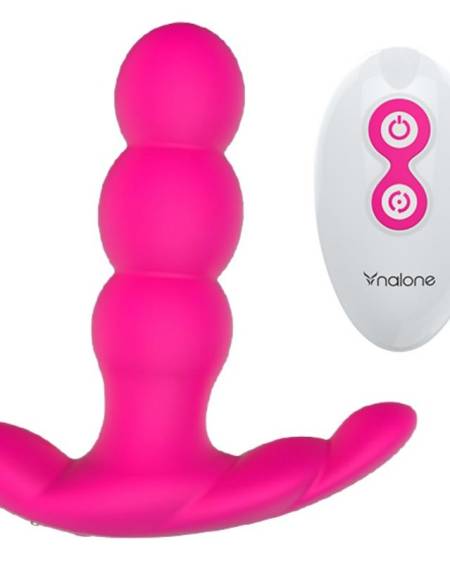 NALONE - VIBRATEUR ANAL PEARL TÉLÉCOMMANDE NOIR