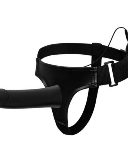 PRETTY LOVE - VITO STRAP ON AVEC GODE CREUX ET VIBRATION 17.3 CM