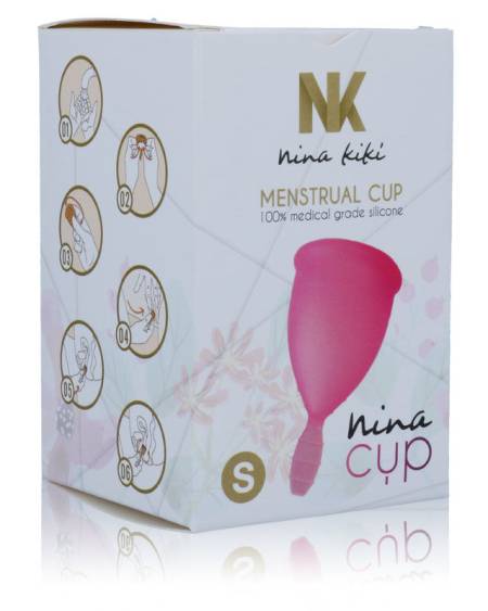 NINA KIKÍ - COUPE MENSTRUELLE ROSE - TAILLE S