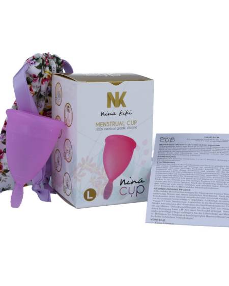NINA KIKÍ - COUPE MENSTRUELLE VIOLET - TAILLE L