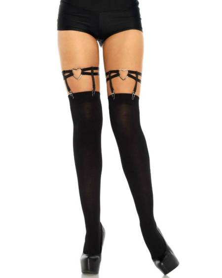 LEG AVENUE - JARRATIÈRES  DOUBLE SANGLE TAILLE UNIQUE