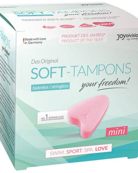 JOYDIVISION SOFT-TAMPONS - ORIGINAL SOFT-TAMPONS MINI 3 UDS