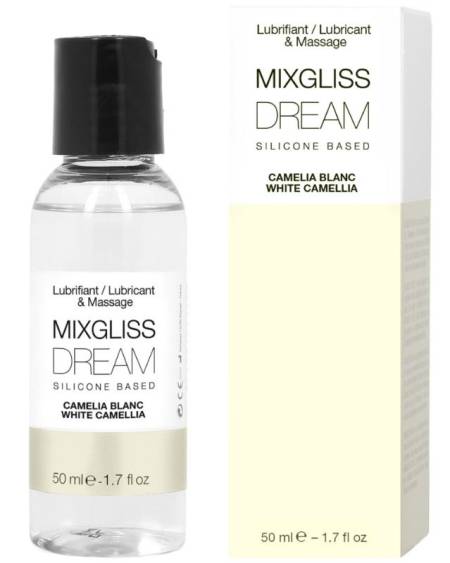MIXGLISS - LUBRIFIANT SILICONE CAMELIA BLANC DREAM 50 ML