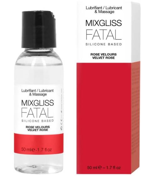 MIXGLISS - LUBRIFIANT SILICONE ROSES FATALE 50 ML