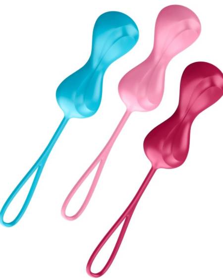 SATISFYER - ENSEMBLE ENTRAÎNEMENT LOVEBALLS 1