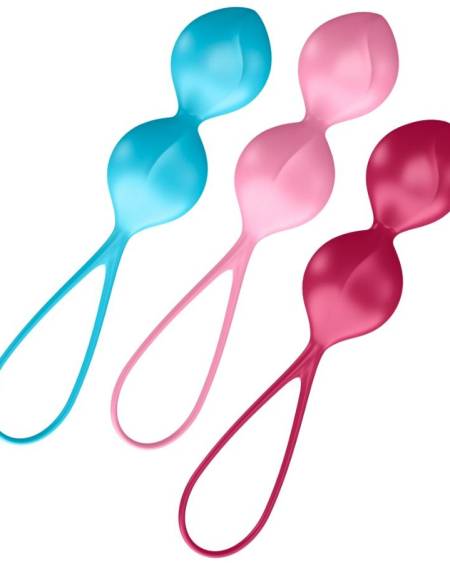 SATISFYER - ENSEMBLE ENTRAÎNEMENT LOVEBALLS 2