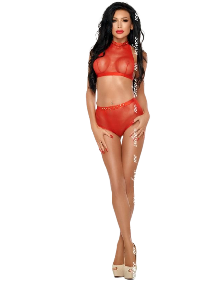 ME-SEDUCE - MONA SET ROUGE S/M