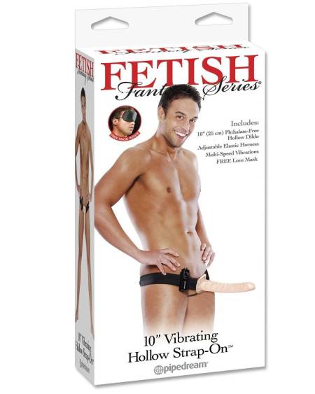 FETISH FANTASY SERIES - SANGLE CREUSE VIBRANTE FETISH NATURAL DREAM