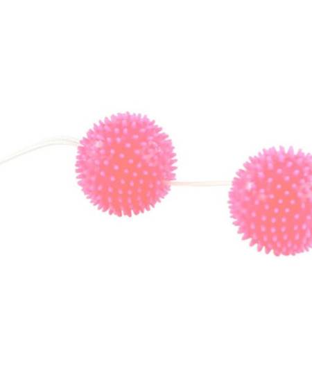 BAILE - BALLES TEXTURÉES ROSE PROFONDEMENT PLAISIR 3.6 CM