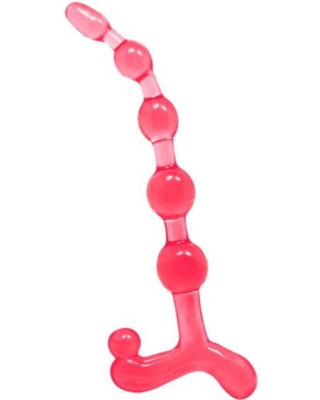 BAILE - BALLES ANAL ROUGES BENDY TWIST