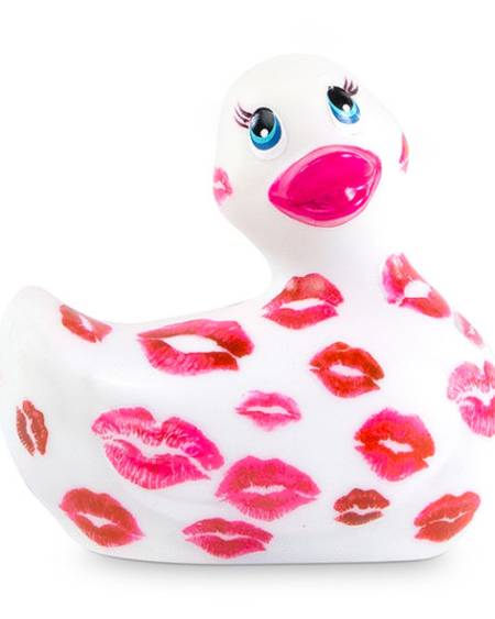 BIG TEASE TOYS - JE FRAPPE MON DUCKIE 2.0  ROMANCE (BLANC ET ROSE)
