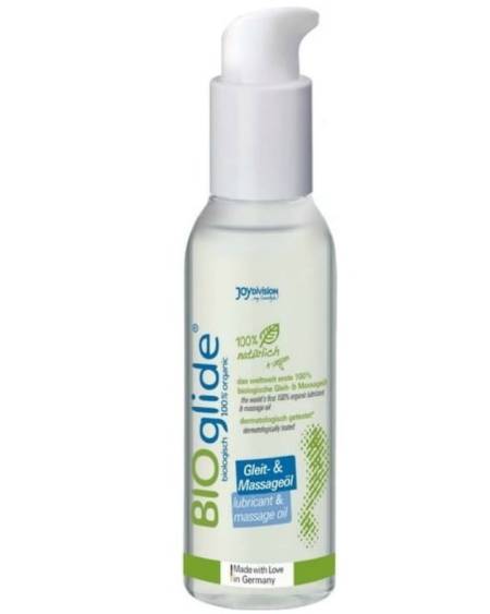 BIOGLIDE - LUBRIFIANT ET HUILE DE MASSAGE BIO 125 ML
