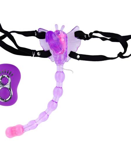 BAILE - BRACELET PAPILLON SUR LILAS
