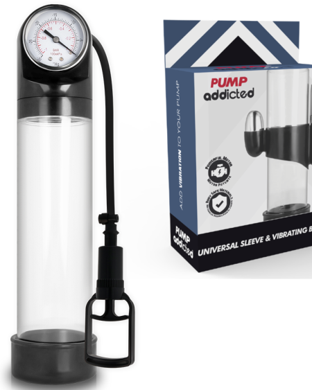 PUMP ADDICTED - VIBRATEUR TRANSPARENT RX9