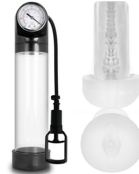 PUMP ADDICTED - RX9 TRANSPARENT AVEC MASTURBATEUR