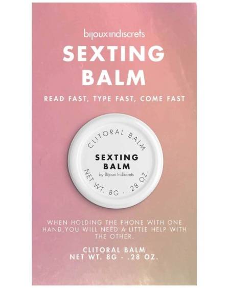 BIJOUX - BAUME CLITHÉRAPIE BAUME SEXTING CLITORIS
