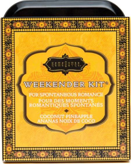 KAMASUTRA - WEEKENDER KIT EN BOÎTE COCO ET ANANAS