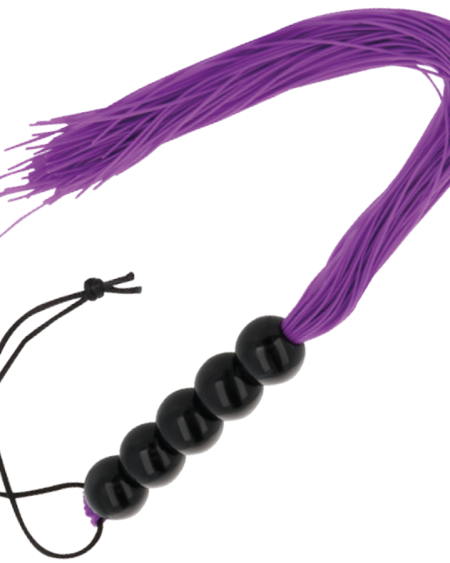 DARKNESS - FOUET DE BONDAGE LILAS