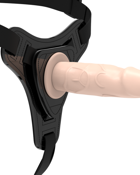 FETISH SUBMISSIVE HARNESS - SILICONE CHAIR RÉALISTE 12,5 CM