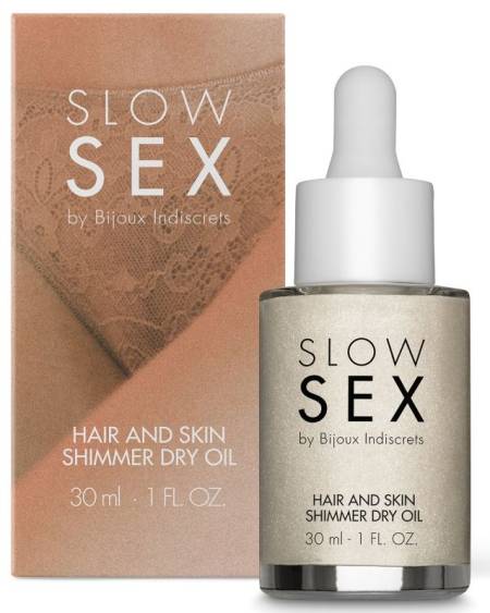 BIJOUX - SLOW SEX HUILE SÈCHE ÉCLAIRANTE MULTIFONCTION 30 ML