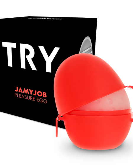 JAMYJOB - MASTURBATEUR EGG NOIR VERSION DISCRETT