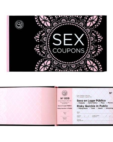 SECRETPLAY - COUPONS SEXE (ES/EN)